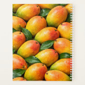 Tropisches Mango-Frucht-Design-Planer Planer (Rückseite)