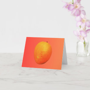 Tropisches Mango individuell anpassbar Karte