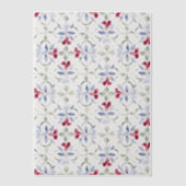 Tropisches marokkanisches Türfarbenmuster Pergament Einladungen (Vorderseite)