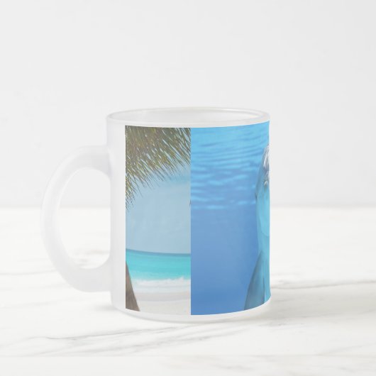 Tropisches Mattglastasse (Links)