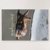 Tropisches Meer Seashells Seastar Puzzle (Horizontal)