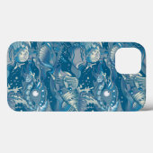 tropisches Meeresmuster Case-Mate iPhone Hülle (Rückseite (Horizontal))