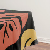 Tropisches Monstera-Muster Tischdecke (Beispiel)
