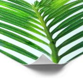 Tropisches Motivierend Wäscheservice Poster (Ecke)