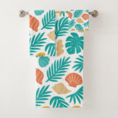 Tropisches Muscheln- und Frontsystem Badhandtuch Set (Insitu)