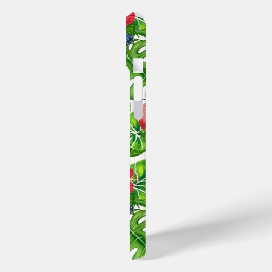 tropisches Muster Case-Mate iPhone Hülle (Rückseite / Links)