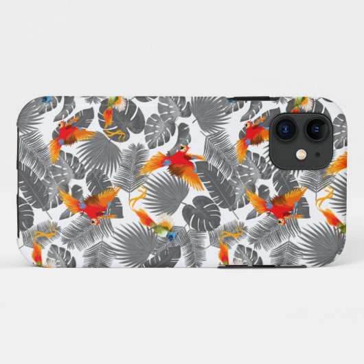 tropisches Muster Case-Mate iPhone Hülle (Rückseite (Horizontal))