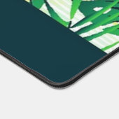 tropisches Muster des individuellen Namens Schreibtischunterlage (Ecke)