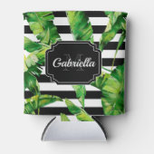 Tropisches Muster Dosenkühler (Vorderseite)