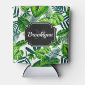 Tropisches Muster Dosenkühler (Vorderseite)