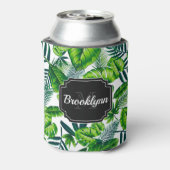 Tropisches Muster Dosenkühler (Kanne Rückseite)