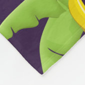 tropisches Muster Fleecedecke (Ecke)