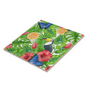 tropisches Muster Fliese (Seite)