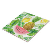 tropisches Muster Fliese (Seite)