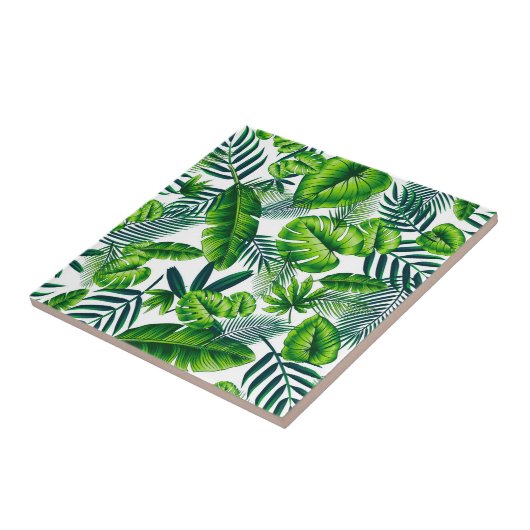 Tropisches Muster Fliese (Seite)