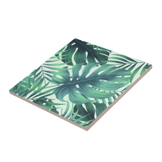 Tropisches Muster Fliese (Seite)