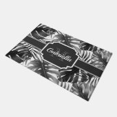 Tropisches Muster Fußmatte (Schrägansicht)