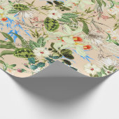 tropisches Muster Geschenkpapier (Ecke)