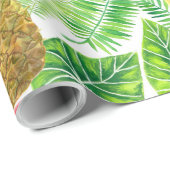 tropisches Muster Geschenkpapier (Rolleneckpunkt)