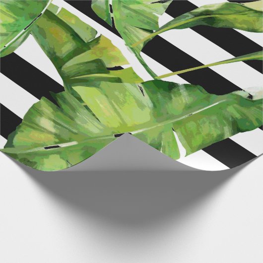Tropisches Muster Geschenkpapier (Ecke)