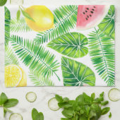 tropisches Muster Geschirrtuch (Gefaltet)