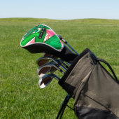 Tropisches Muster Golf Headcover (In SItu)
