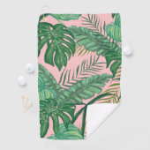 Tropisches Muster Golfhandtuch (Insitu)