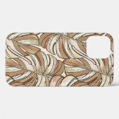 Tropisches Muster. Grafikdesign mit phantastischen Case-Mate iPhone Hülle (Rückseite (Horizontal))