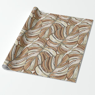 Tropisches Muster. Grafikdesign mit phantastischen Geschenkpapier