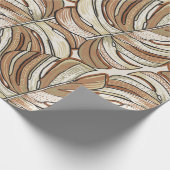 Tropisches Muster. Grafikdesign mit phantastischen Geschenkpapier (Ecke)