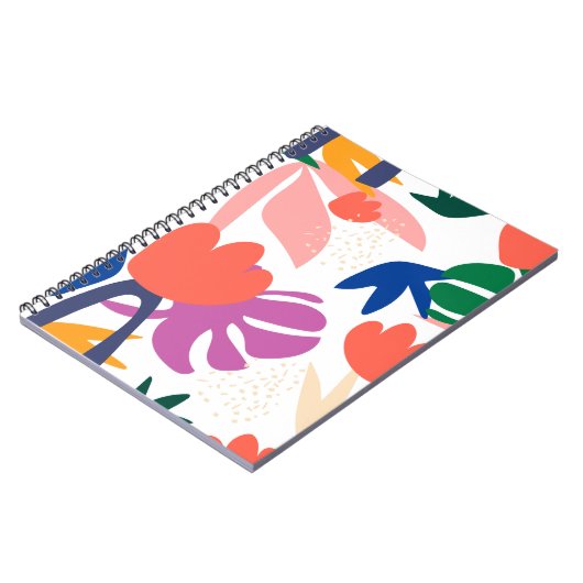 Tropisches Muster I Notizblock (Linke Seite)