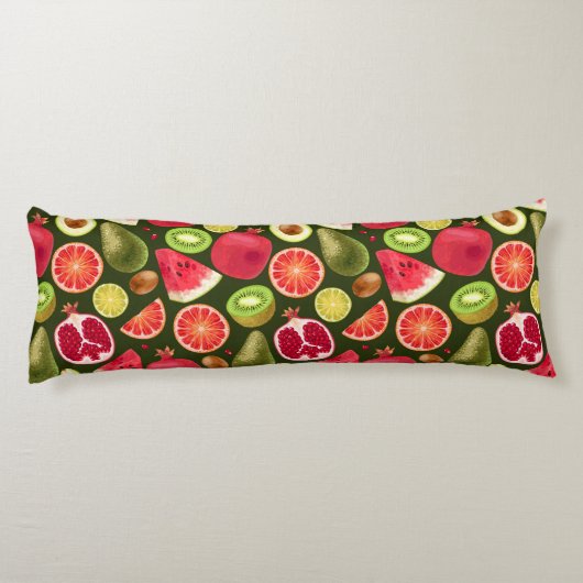 Tropisches Muster Kissen (Rückseite)