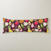 Tropisches Muster Kissen (Vorderseite)