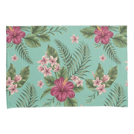 Tropisches Muster Kissenbezug (Vorderseite-Rechts)