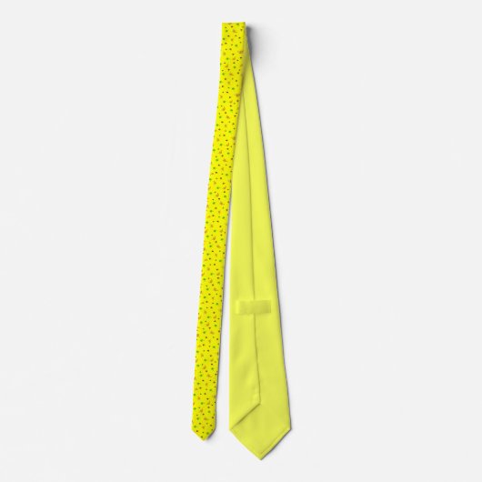 tropisches Muster Krawatte (Rückseite)