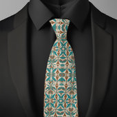 Tropisches Muster Krawatte