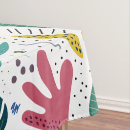 Tropisches Muster mit bunten Blätter Tischdecke