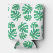Tropisches Muster mit Monstera-Blätter Dosenkühler (Vorderseite)