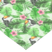 Tropisches Muster mit toucan Tischdecke (Schrägansicht)