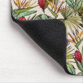 Tropisches Muster Mousepad (Ecke)