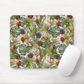 Tropisches Muster Mousepad (Mit Mouse)