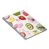 Tropisches Muster Notizblock (Rechte Seite)