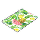 tropisches Muster Notizblock (Linke Seite)