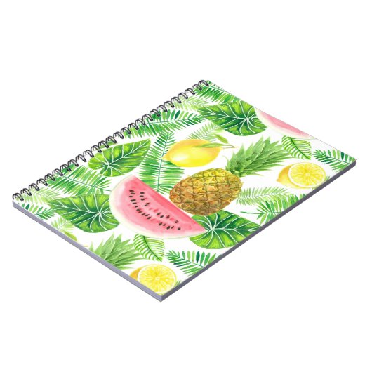 tropisches Muster Notizblock (Linke Seite)