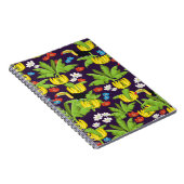 tropisches Muster Notizblock (Rechte Seite)