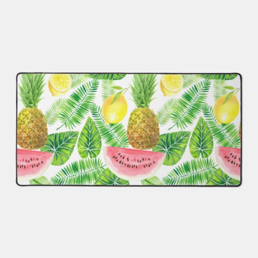 tropisches Muster Schreibtischunterlage (Vorderseite)