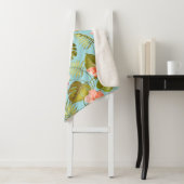 tropisches Muster Sherpadecke (Beispiel)