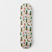 Tropisches Muster Skateboard (Vorderseite)