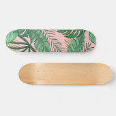 Tropisches Muster Skateboard (Horizontal)