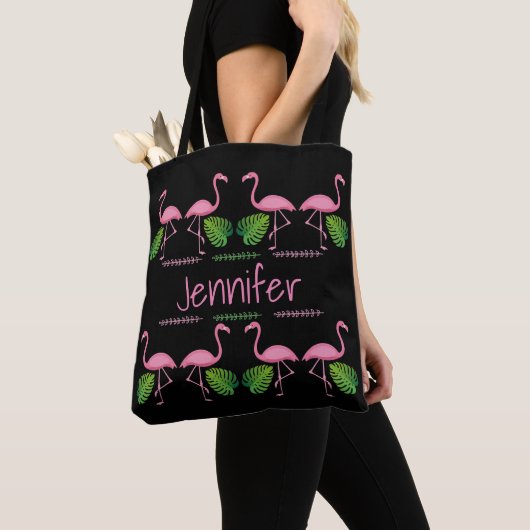 Tropisches Muster Tasche (Von Nahem)